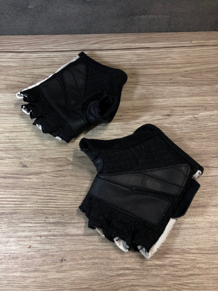 JR243 カフェドシクリステ Cafe du Cycliste 指切 グローブ 白 S