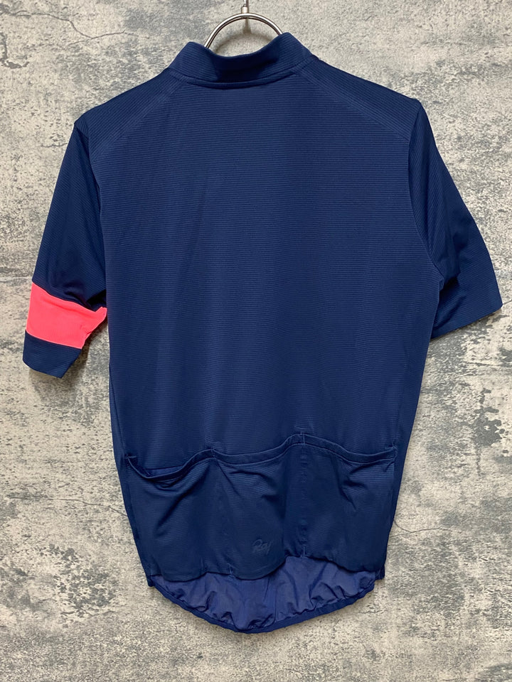 JP159 ラファ Rapha CLASSIC FLYWEIGHT JERSEY 半袖 サイクルジャージ ネイビー M