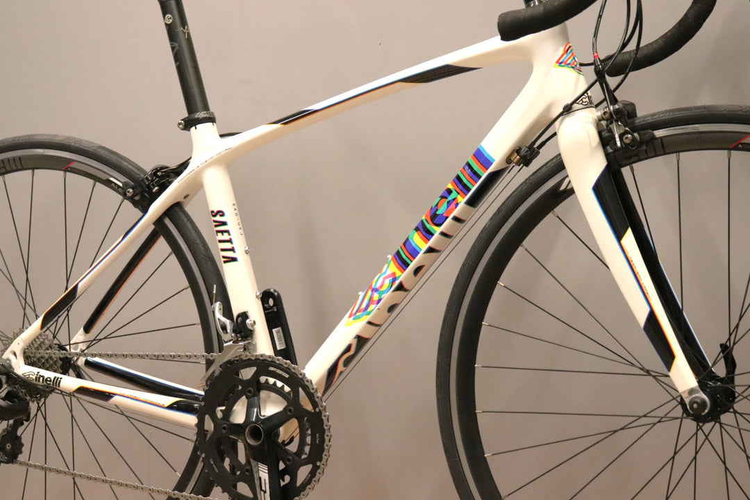 チネリ CINELLI サエッタ ラディカル SAETTA RADICAL 2016モデル Sサイズ シマノ 5800 MIX 11S カーボン ロードバイク 【仙台店】