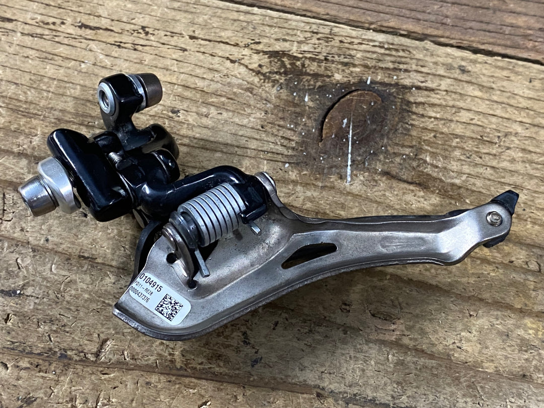 KP563 カンパニョーロ CAMPAGNOLO レコード RECORD フロントディレイラー 2s 直付 ※ブリッジ部分の割れ切れの為ジャンク