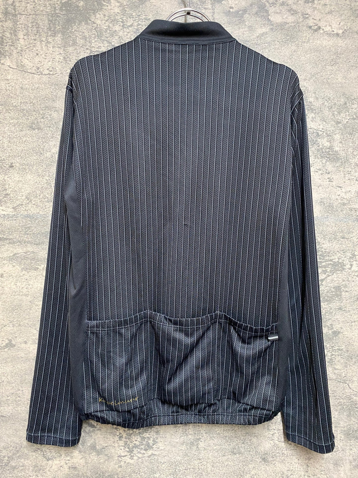JL189 カペルミュール KAPELMUUR 長袖 サイクルジャージ 黒 XL ※ほつれあり