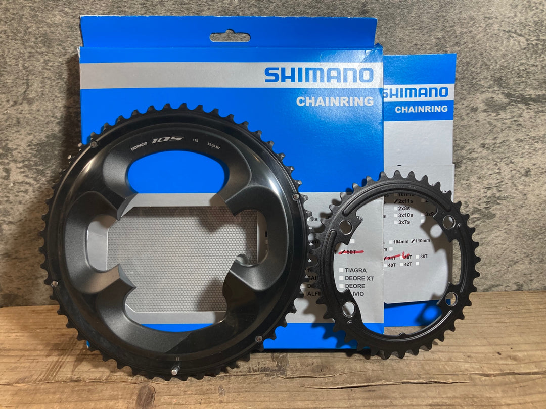 KH549 シマノ SHIMANO 105 FC-R7000 チェーンリング 52/36T セット