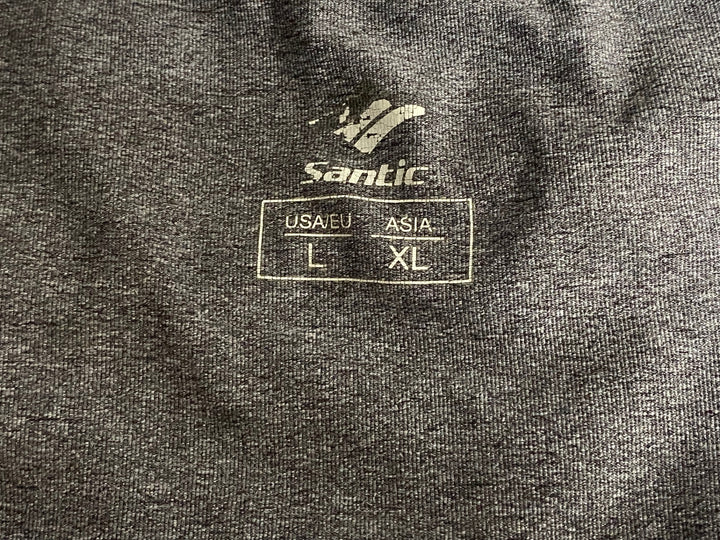 KI162 サンティック SANTIC 半袖 サイクルジャージ グレー L