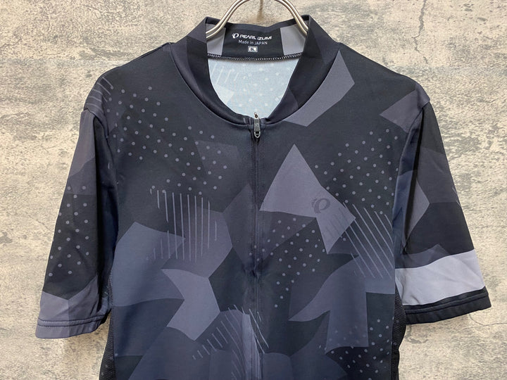 JP007 パールイズミ PEARL iZUMi 半袖 サイクルジャージ 黒 BL