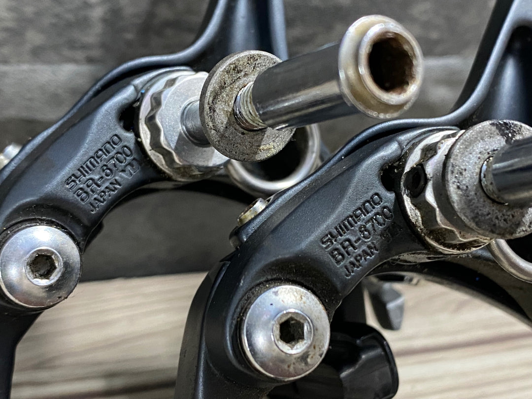 KP001 シマノ SHIMANO アルテグラ ULTEGRA BR-6700 ブレーキキャリパー 前後セット