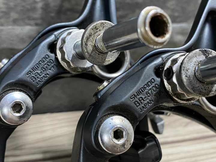 KP001 シマノ SHIMANO アルテグラ ULTEGRA BR-6700 ブレーキキャリパー 前後セット
