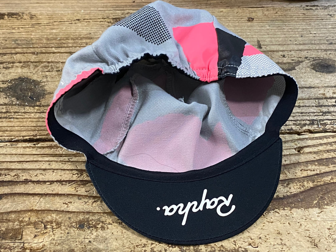 KH117 ラファ Rapha COTTON CAP サイクルキャップ ピンク グレー 黒 ONESIZE