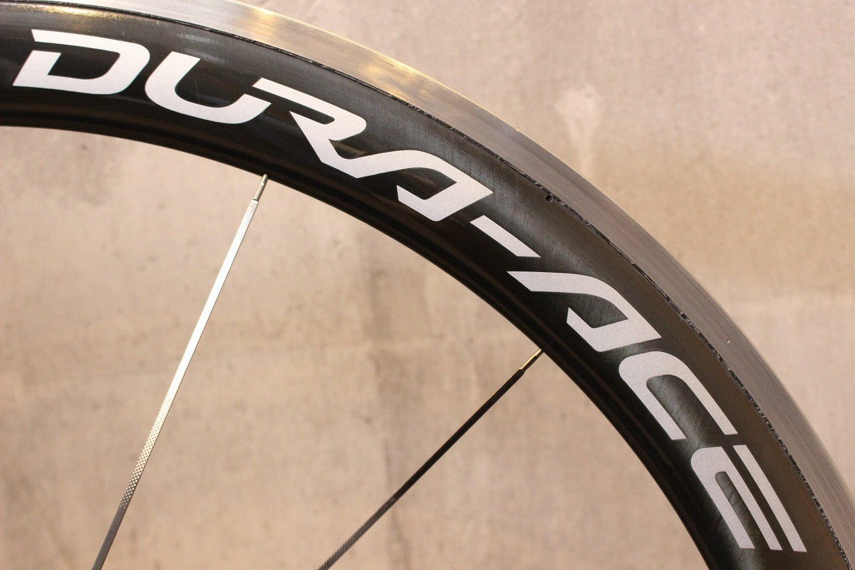 シマノ SHIMANO デュラエース DURA-ACE WH-9000-C50-CL アルミ/カーボン クリンチャー ホイールセット シマノ  11/12S 17C【名古屋店】