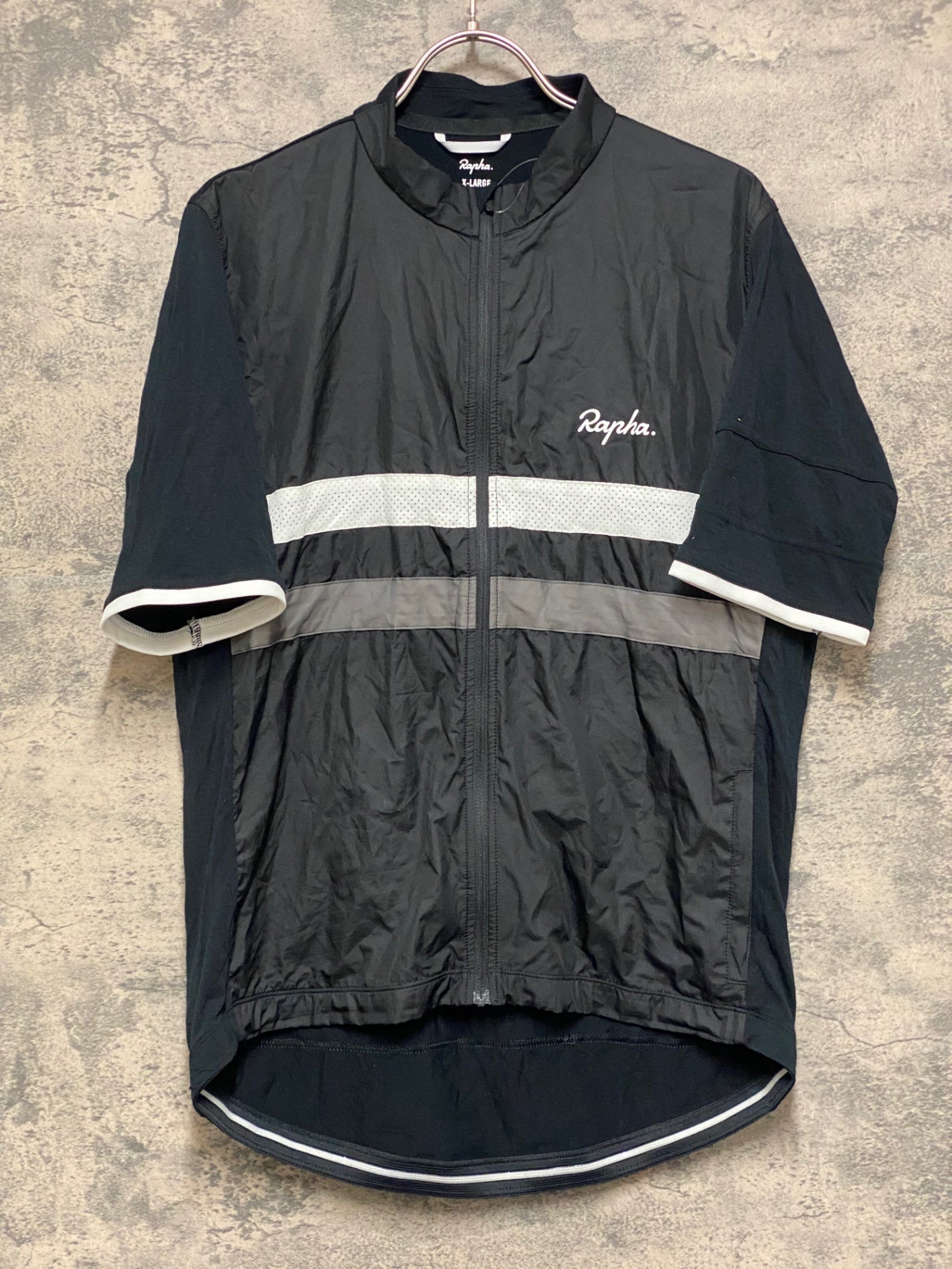 JQ793 ラファ Rapha MEN'S SHORT SLEEVE WINDBLOCK BREVET JERSEY 半袖