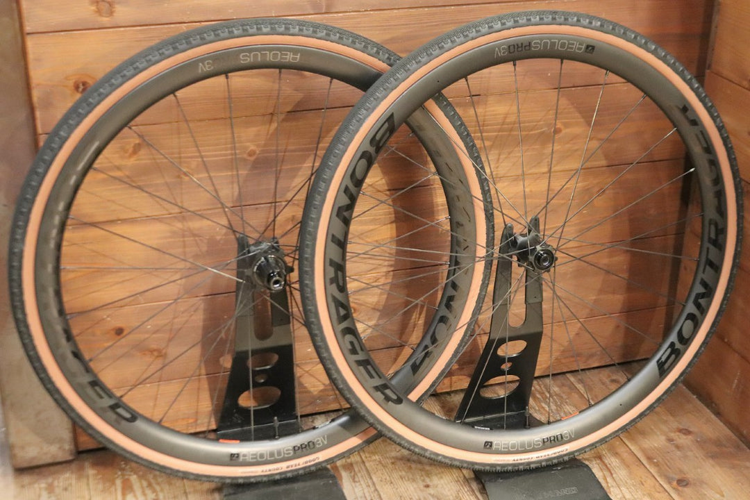 ボントレガー BONTRAGER アイオロス AEOLUS PRO 3V シマノ 12/11S クリンチャー チューブレスレディ カーボン ホイールセット 【東京南麻布店】