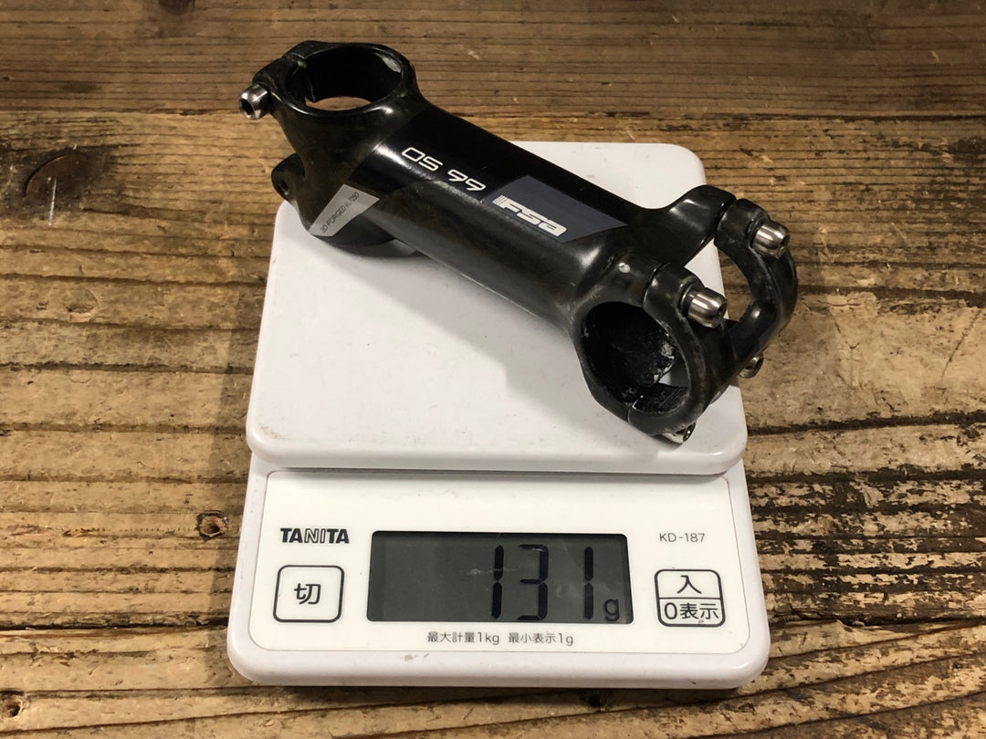 KG526 FSA OS99 カーボンラップ アルミ ステム 100mm 6° OS Φ31.8