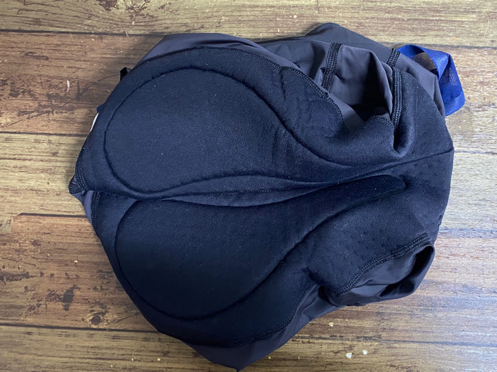 KF218 ラファ Rapha FLYWEIGHT BIB SHORTS REGULAR 黒 ネイビー M ※肩ひも破れのためジャンク