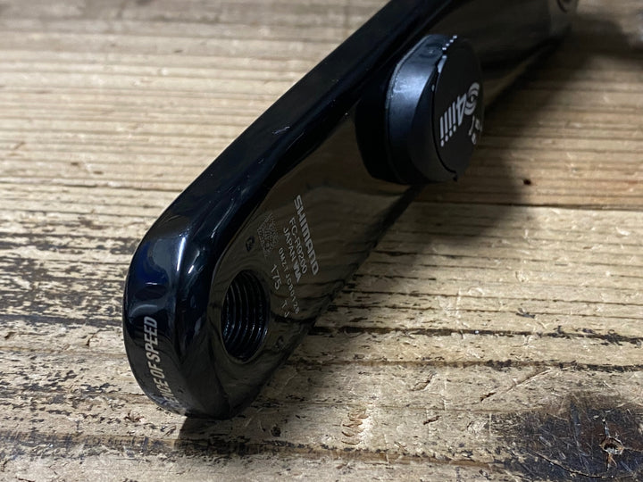 HO432 シマノ SHIMANO デュラエース DURA ACE FC-R9200 175mm 4iiiパワーメーター 両足計測 ※接続確認済