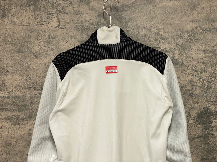 KG631 アソス assos AIRBLOCK 851 長袖 サイクルジャケット 白 M 裏起毛