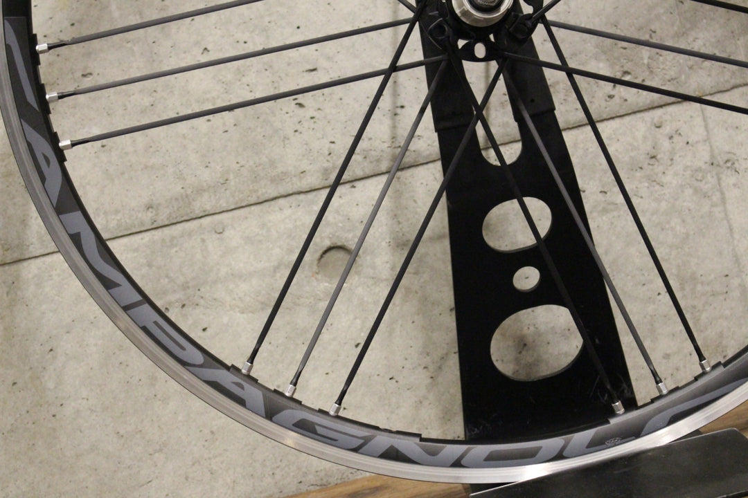 カンパニョーロ CAMPAGNOLO シャマルウルトラ SHAMAL ULTRA 2-WAY FIT アルミ クリンチャー チューブレス ホイール シマノ12/11S 15C リアのみ 【福岡店】