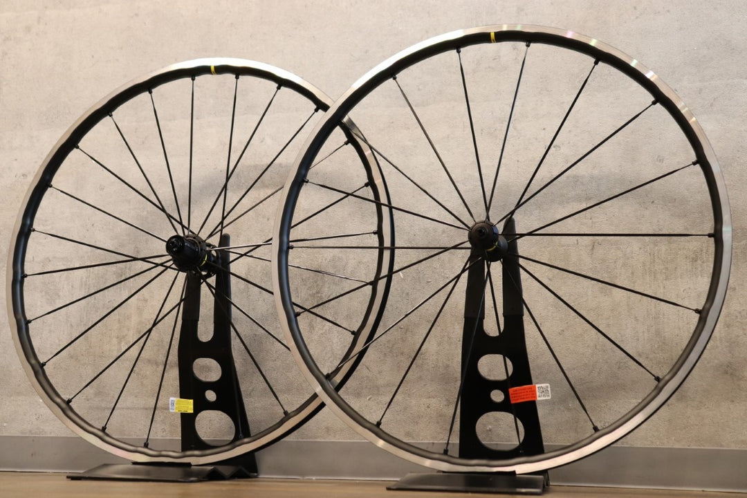 未使用品 マヴィック MAVIC キシリウム KSYRIUM SL UST アルミ チューブレス ホイールセット シマノ 12/11S ワイド 19C【さいたま浦和店】