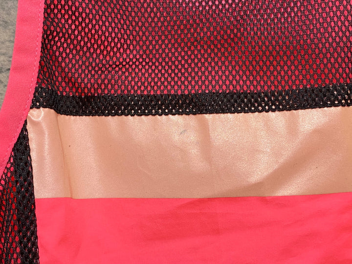 KF563 ラファ Rapha BREVET GILET サイクルベスト ジレ ピンク S リフレクト部擦れ