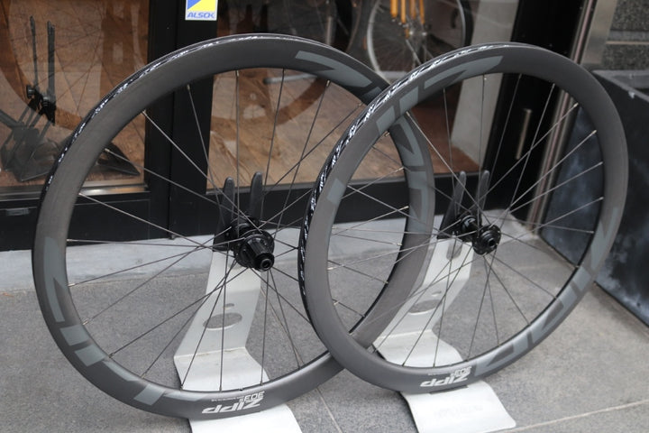 ジップ ZIPP 303S TUBELESS DISC カーボン チューブレス ディスクブレーキ ホイールセット シマノ12/11Sフリー フックレス ワイドリム 23mm 【東京南麻布店】