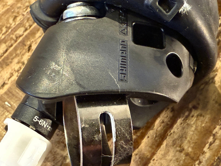 JN561 シマノ SHIMANO 105 ST-R7020 STIレバー セット 2x11S ※右レバー固定部クラックのためジャンク