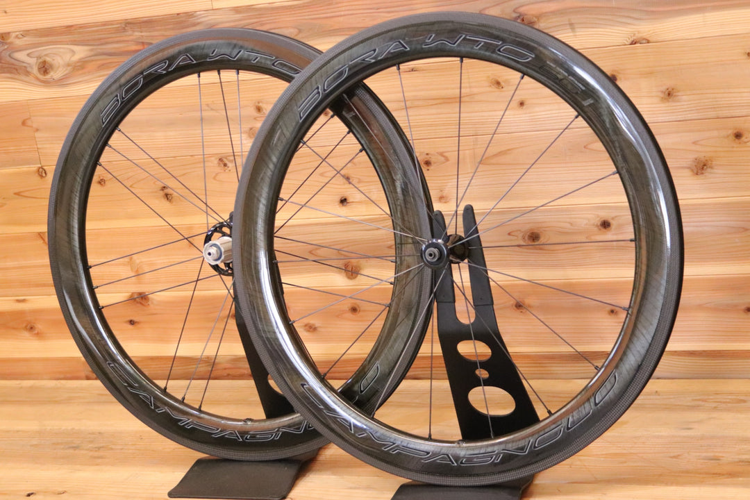 カンパニョーロ CAMPAGNOLO ボーラ BORA WTO 60 RIM AC3 シマノ 11S/12S 19C カーボン チューブレス ホイールセット 【広島店】