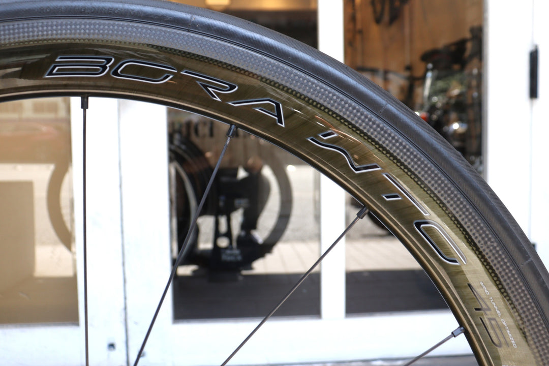 カンパニョーロ CAMPAGNOLO ボーラ BORA WTO 45 カーボン チューブレス ホイールセット シマノ11S/12S 【横浜店】