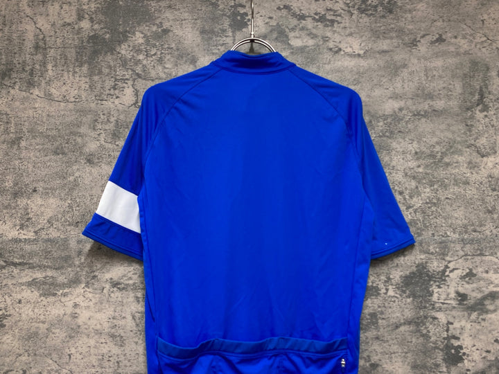 JV504 ラファ Rapha CORE JERSEY 半袖 サイクルジャージ 青 L