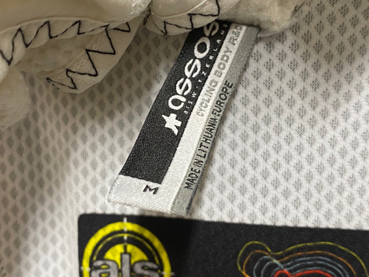 JQ146 アソス assos iJ bonKa 6 MILLE 長袖サイクルジャケット 白黒 M