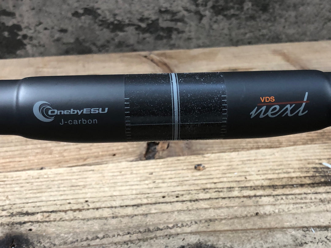 JV818 ワンバイエス ONE by ESU J-carbon VDS NEXT カーボン ドロップハンドル ブラケット部C-C380mm Φ31.8