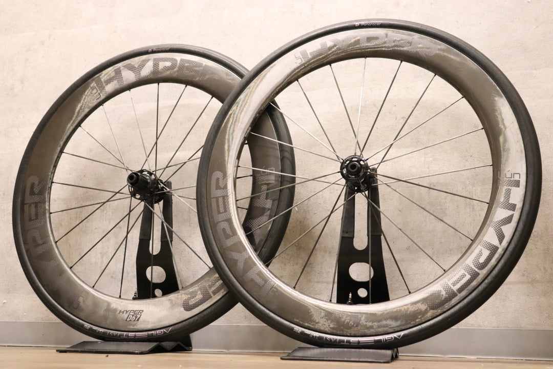 ウィンスペース WINSPACE ルンハイパー LUN HYPER 23 D67 カーボン チューブレスレディ シマノ 12/11S ホイールセット 【さいたま浦和店】