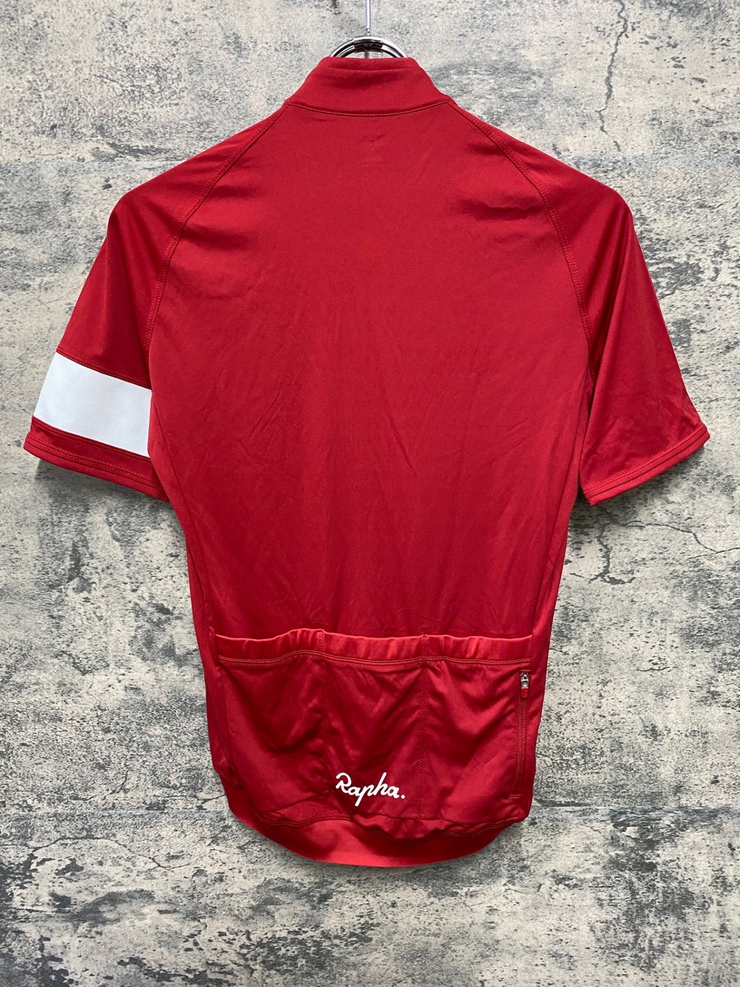 JL121 ラファ Rapha CORE JERSEY 半袖 サイクルジャージ 赤 S