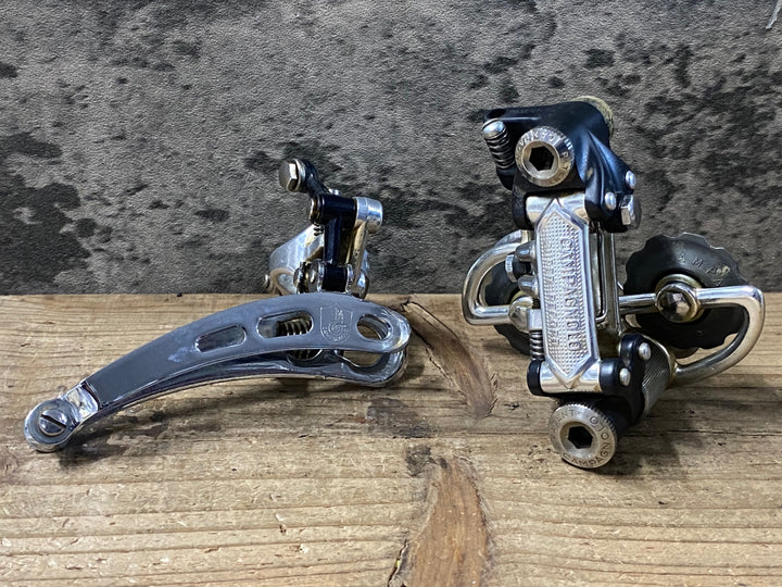 KC921 カンパニョーロ CAMPAGNOLO スーパーレコード SUPER RECORD FD RD 2x6s 変速セット バンド式Φ28.6