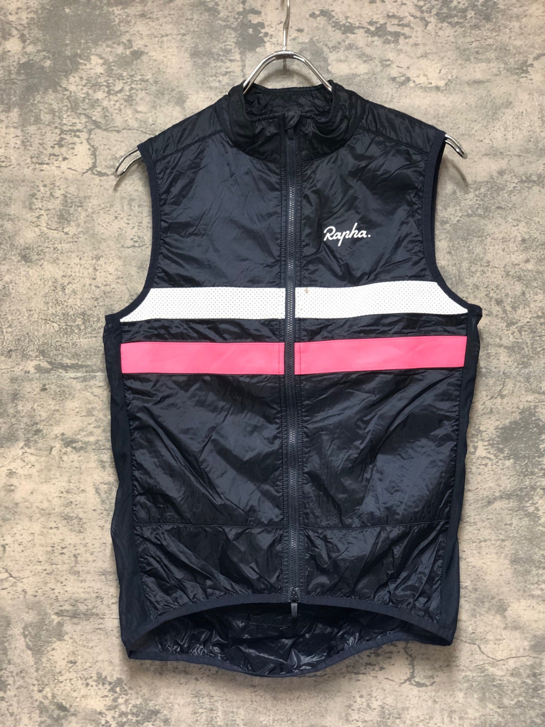 KN769 ラファ Rapha BREVET INSULATED GILET ジレ サイクルベスト 紺 M