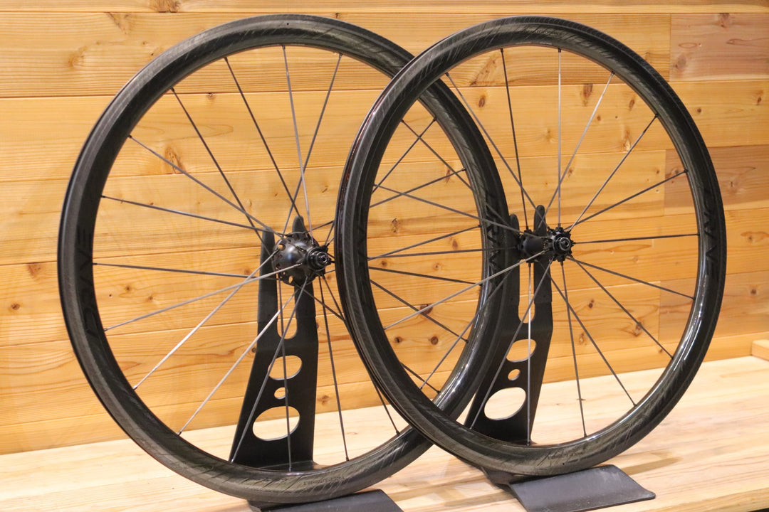 状態良好！ エリートホイール ELITE WHEELS ドライブ DRIVE 40V シマノ 11S/12S 19.5C カーボン チューブレス ロードバイク ホイールセット 【広島店】