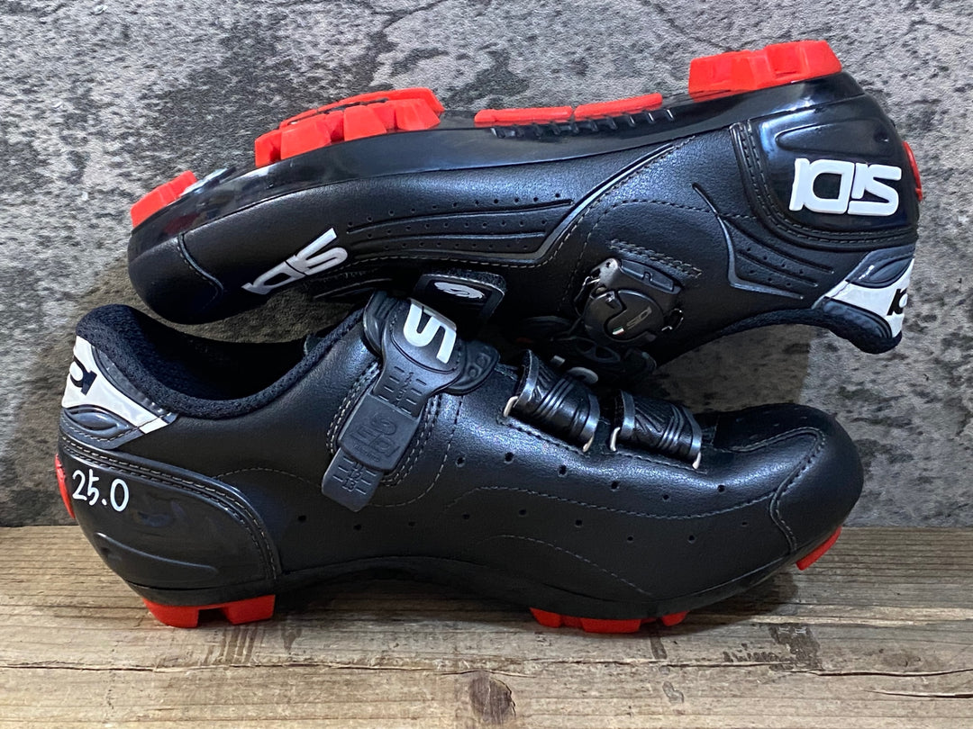 KG410 シディ SIDI TRACE MTB ビンディングシューズ 2穴 ブラック EU40 ※ペン字あり