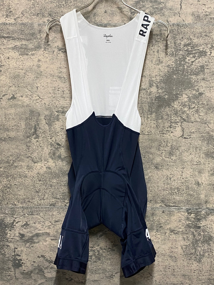 KM415 ラファ Rapha MEN'S PRO TEAM TRAINING BIB SHORTS ビブショーツ 紺 S