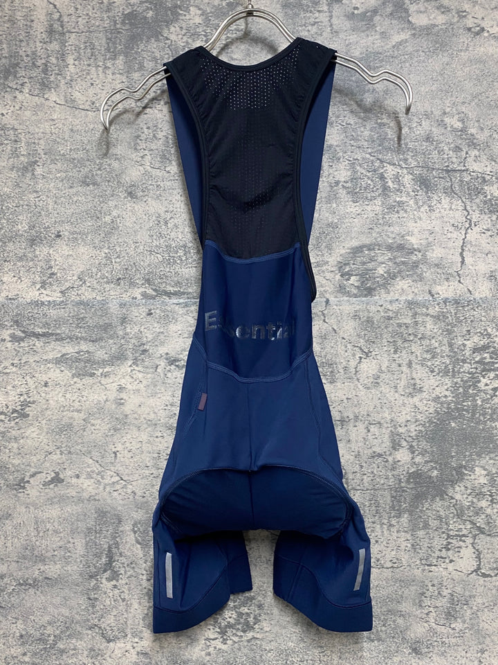 JY526 パスノーマルスタジオ PAS NORMAL STUDIOS Essential Thermal Bibs ビブショーツ ネイビー レディース XS 裏起毛
