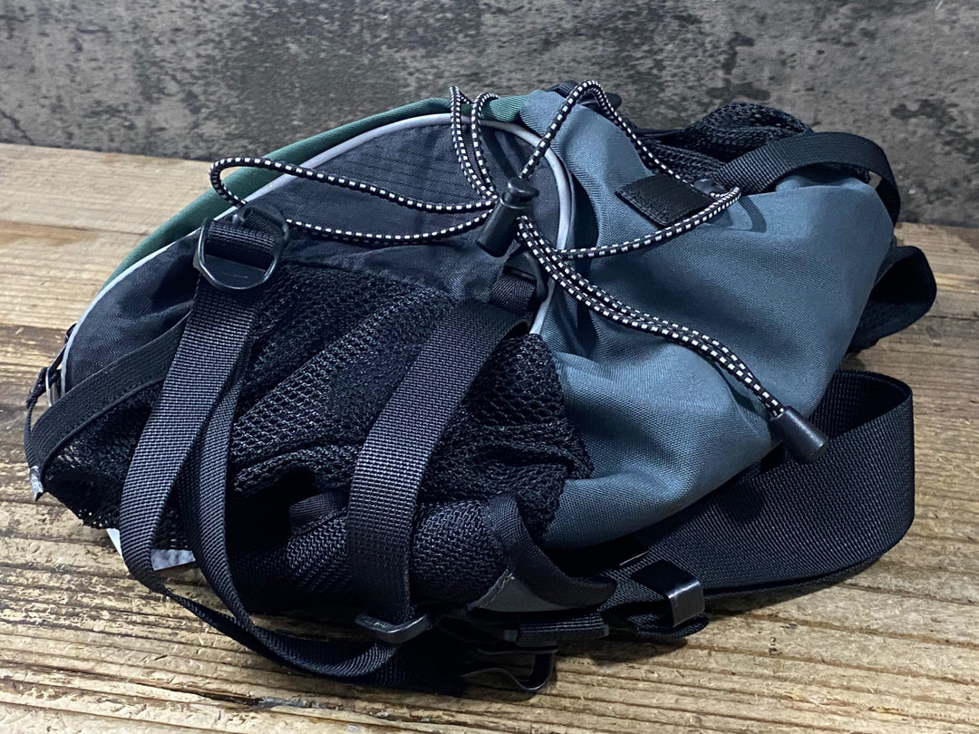 KP446 モンベル mont-bell ウエストポーチ 緑