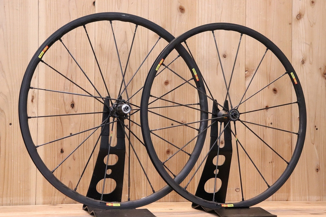 マヴィック MAVIC アールシス R-SYS SLR EXALITH アルミ クリンチャー ホイールセット シマノ 11S/12S ナローリム 15C  【芦屋店】