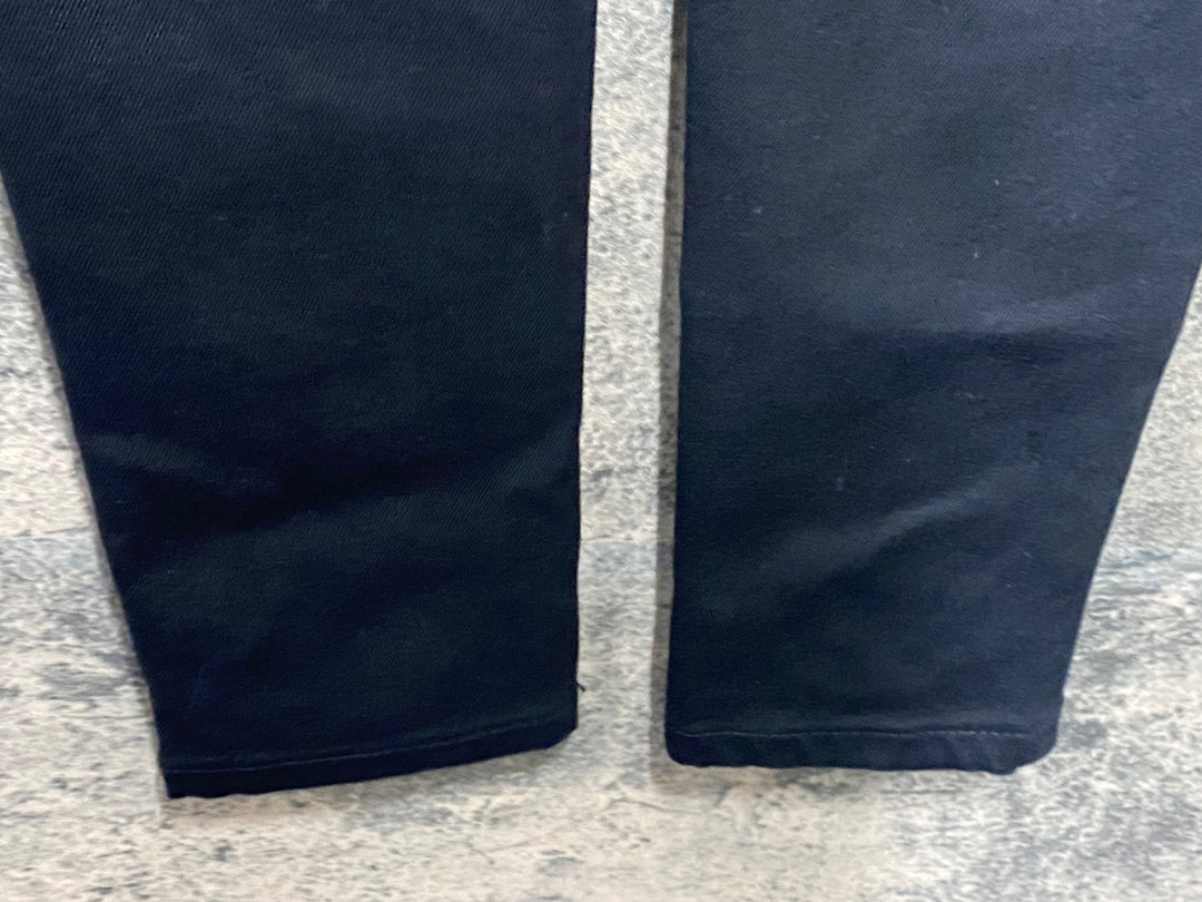 JY100 ラファ Rapha WOMEN’S JEANS ジーンズパンツ レディース 黒 W28 L29