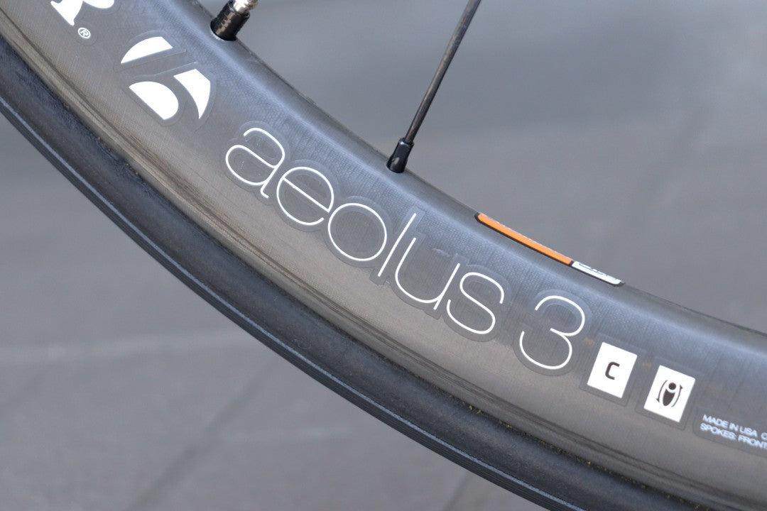 ボントレガー BONTRAGER アイオロス AEOLUS 3 カーボン チューブラー ホイールセット シマノ11S/12S 【横浜店】