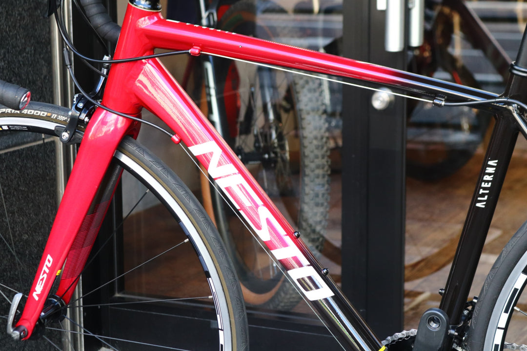 【4iiii 片側パワーメーター装着】 ネスト NESTO オルタナ ALTERNA 2023モデル 500サイズ シマノ ソラ R3000 MIX 9S アルミ ロードバイク 【東京南麻布店】