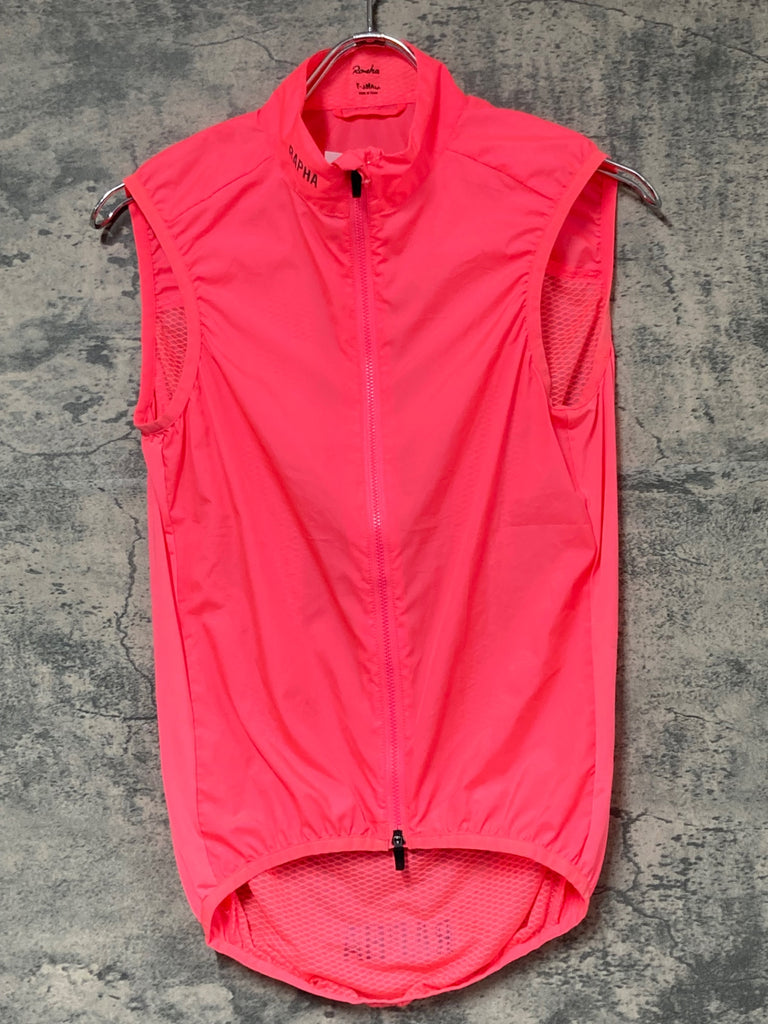 JW713 ラファ Rapha LIGHTWEIGHT GILET サイクルベスト ジレ ピンク XS