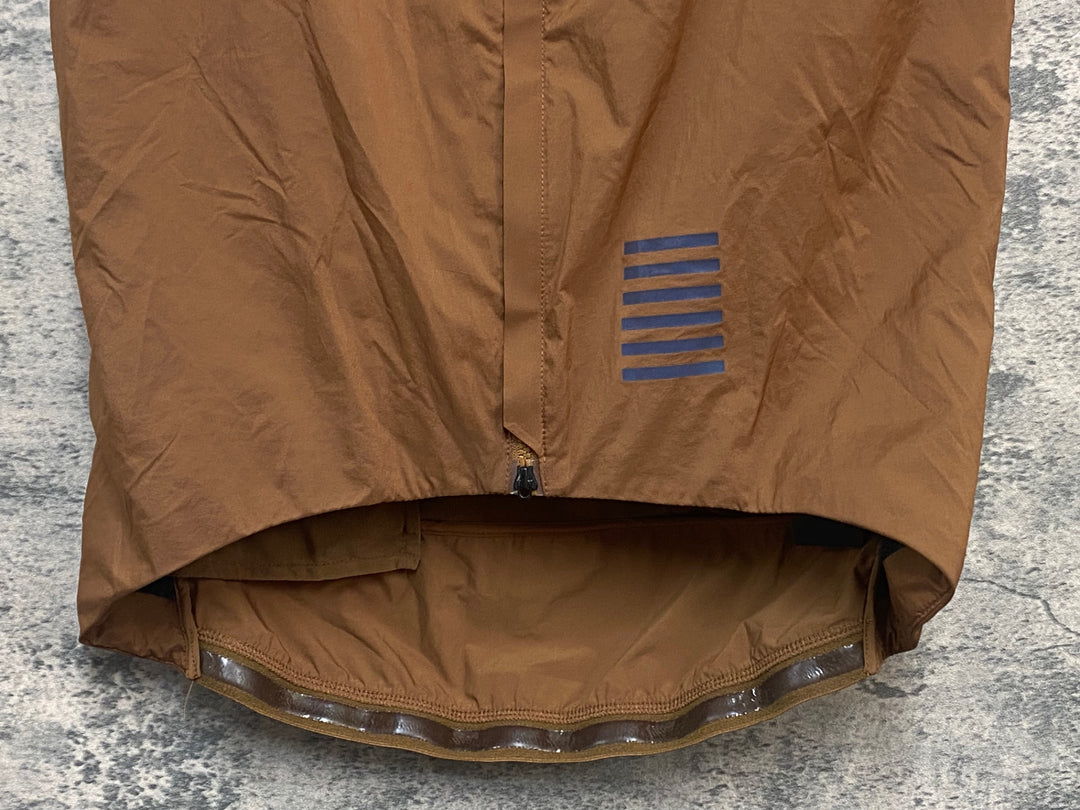 KR263 ラファ Rapha PRO TEAM INSULATED GILET サイクルベスト ジレ 茶 M