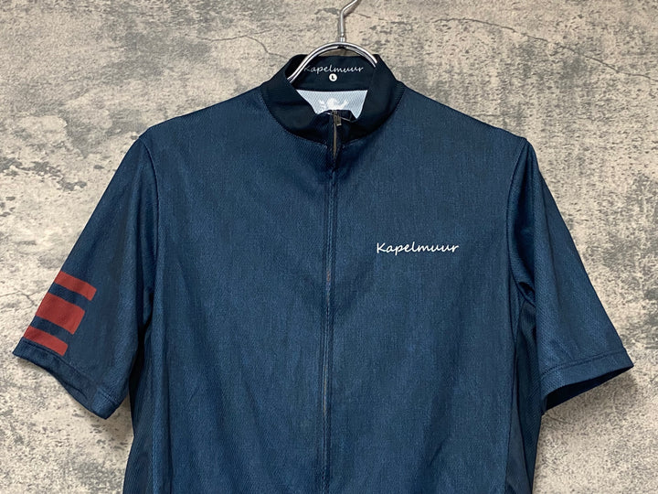 KJ112 カペルミュール KAPELMUUR 半袖 サイクルジャージ ネイビー L