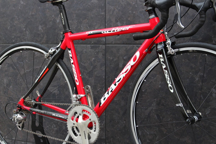 バッソ BASSO リーフ REFE 2010年モデル 480サイズ 105 5600 アルミ×カーボンバック ロードバイク 【福岡店】