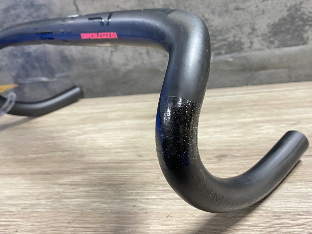 KI696 デダ DEDA SUPERLEGGERA カーボン ドロップハンドル Φ31.75mm エンド外-外420mm
