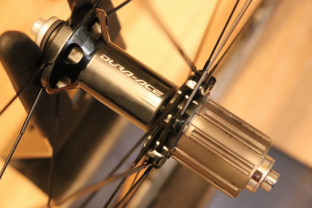 シマノ SHIMANO デュラエース DURA-ACE WH-9000 C35 CL アルミ/カーボン クリンチャー ホイールセット シマノ 11S/12S ナローリム 15C 【芦屋店】