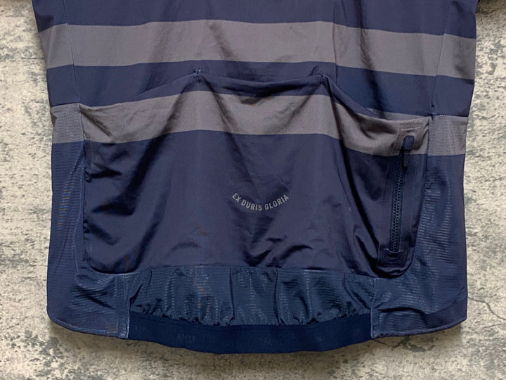 KN766 ラファ Rapha RCC PRO TEAM JERSEY 半袖 サイクルジャージ 紺 L