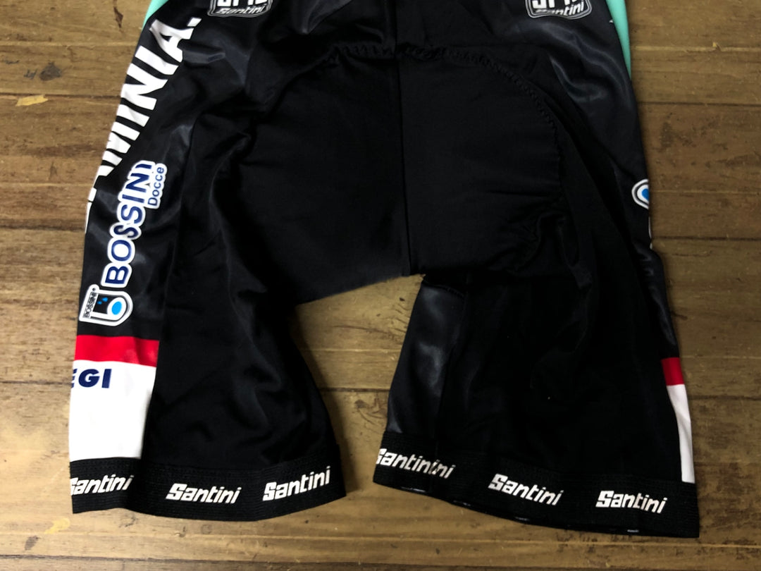 JV751 サンティーニ Santini ビブショーツ 黒 M パッドへたり