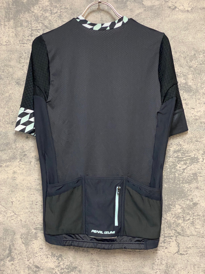 KL017 パールイズミ PEARL iZUMi RACE FIT 半袖 サイクルジャージ エアロスリーブ 黒 XL